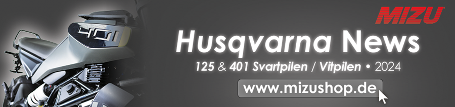 MIZU Shop - Husqvarna Svartpilen Vitpilen / 401 & 125